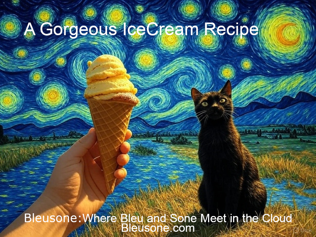 A Gorgeous Ice Cream Recipe